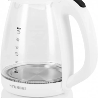 Чайник HYK-G2001 1.8л. 2200Вт белый