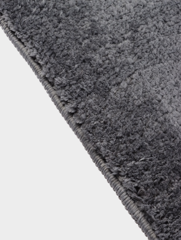 Коврик Savanna, 40&times;60 см, ворс 2 см, микрофибра, темно-серый