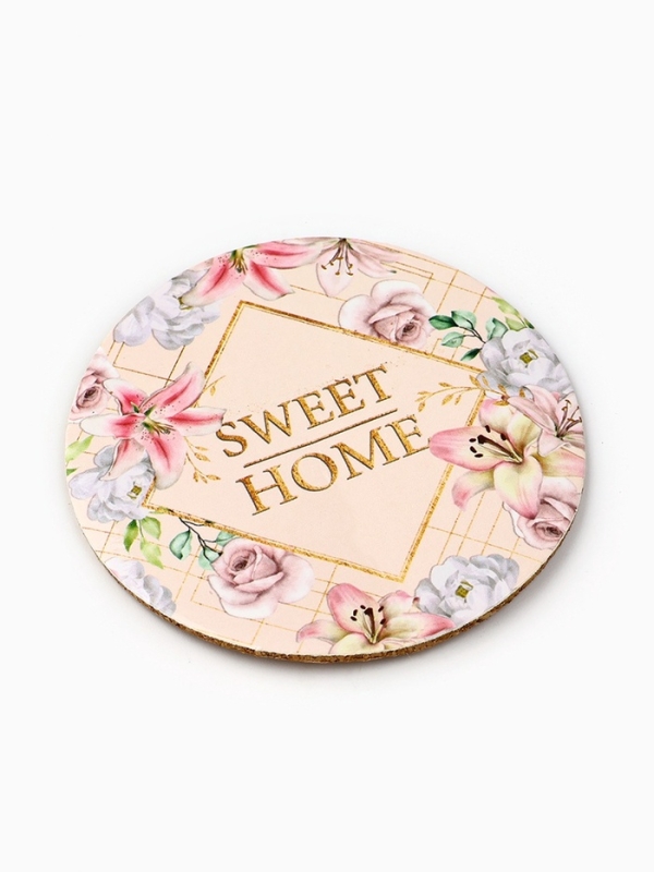 Ваза для цветов и подставка &laquo;Sweet home&raquo;, 9 х 7 х 7 см.