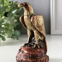 Копилка "Орёл" 17,5х10х10 см, чёрный