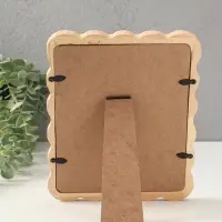 Фоторамка дерево 10х15 см с паспарту "Волна" 23,5х18,2х2 см