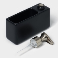 Дозатор для моющего средства с подставкой для губки Дозатор для моющего средства с подставкой для губки