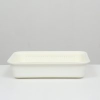 Туалет с сеткой, 35,5х26х7 см, белый