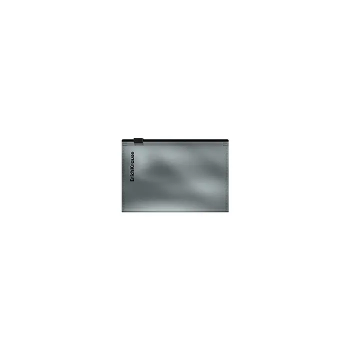 Папка-конверт на ZIP-молнии Card Size (112х81мм), 180 мкм, ErichKrause, Glossy Ice Metallic, глянцевая, непрозрачная, микс
