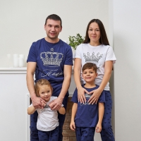 Пижама мужская (футболка и брюки) KAFTAN "Crown" р.56 Пижама мужская (футболка и брюки) KAFTAN "Crown" р.56