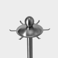 Подставка для кухонных принадлежностей из нержавеющей стали Magistro, 45&times;15,5 см, Luxe, цвет серебряный