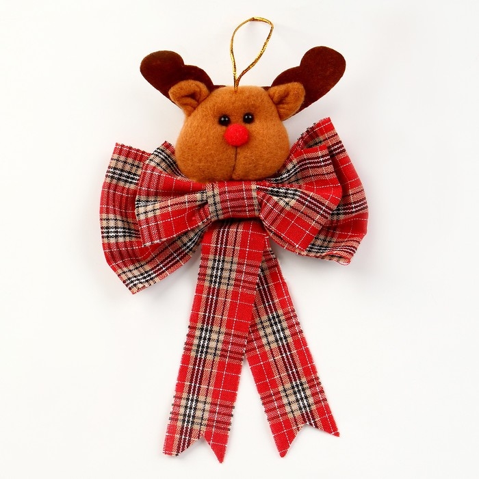 Мягкая игрушка на подвесе &laquo;Новый год&raquo;, виды МИКС