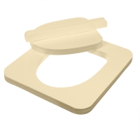 Сиденье для уличного туалета, 38 &times; 50 см, с крышкой, Эконом, пенополистирол