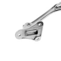 Фиксатор дверной LOCKLAND, "козья ножка", цвет хром Фиксатор дверной LOCKLAND, "козья ножка", цвет хром