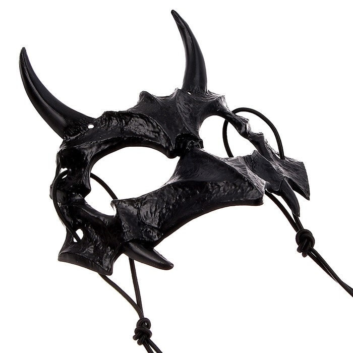 Маска &laquo;Дьявол&raquo;, цвет чёрный
