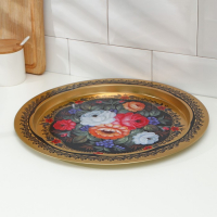 Поднос &laquo;Микс&raquo;, d=38 см, цвет и рисунок МИКС