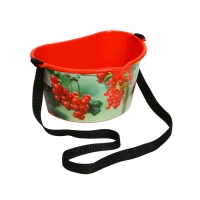 Ёмкость для сбора ягод, 3 л, &laquo;Красная смородина&raquo;, красная