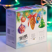 Гирлянда &laquo;Бахрома&raquo; 2.4 &times; 0.9 м с насадками &laquo;Колокольчики&raquo;, IP20, прозрачная нить, 138 LED, свечение мульти, 8 режимов, 220 В