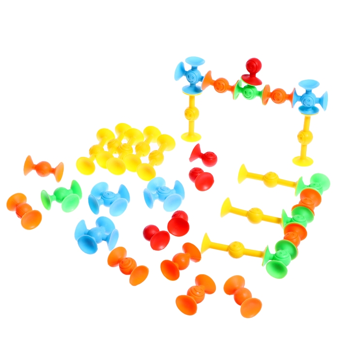 Конструктор &laquo;Весёлые присоски&raquo;, 35 деталей
