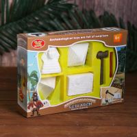 Набор археолога &laquo;Древний Египет&raquo;, серия: 4 брикета, молоток, долото