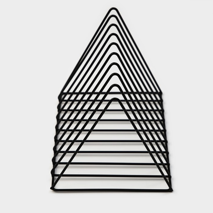 Подставка под разделочные доски Доляна &laquo;Лофт&raquo;, 26&times;18&times;21, цвет чёрный