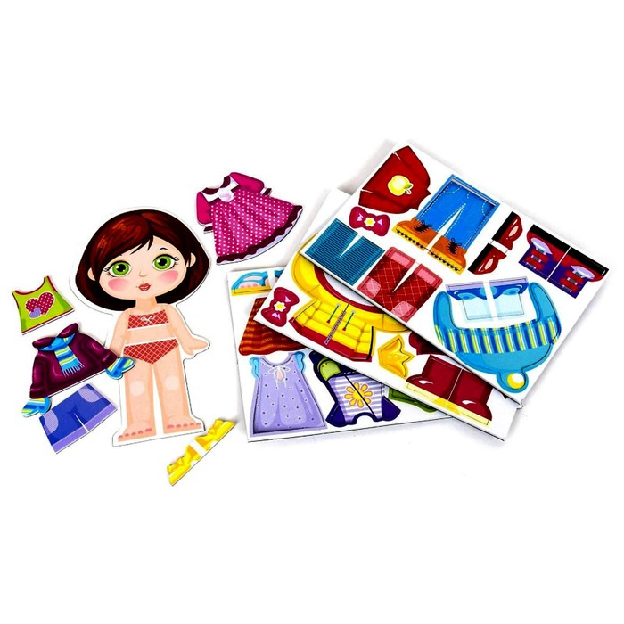 Обучающая игра Магнитные истории &laquo;Одевашки. Настя&raquo;