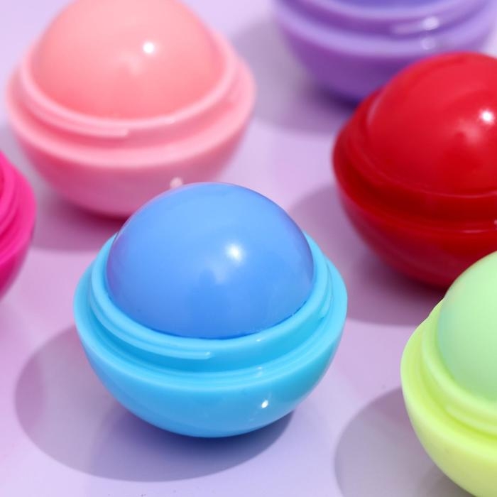 Бальзам для губ &laquo;Смайлики&raquo;, микс цветов и ароматов