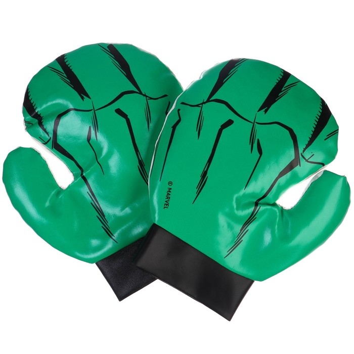 Игровой набор для бокса &laquo;Халк&raquo;, груша 13х13х35 см, Мстители