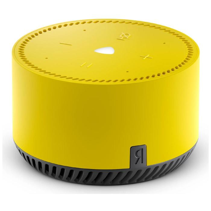 Умная колонка Умная колонка "Яндекс.Станция лайт" (YNDX-00025Y), голосовой помощник Алиса, 5Вт, Wi-Fi, BT5.0, желтый