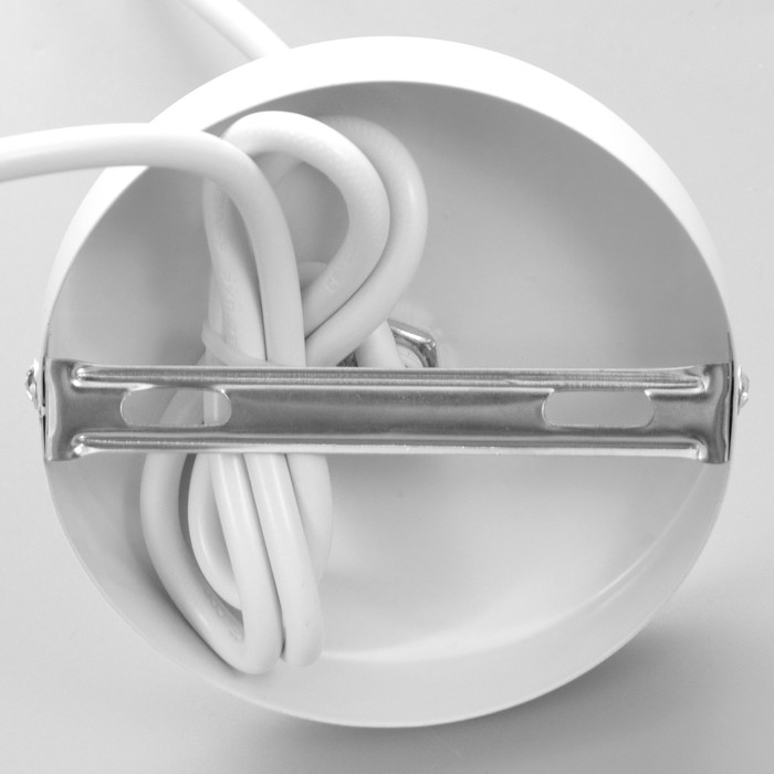 Светильник BayerLux Подвес Светильник BayerLux Подвес "Цилиндр" 1x40Вт E27 белый 13х13х16-96 см