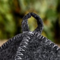 Шапка для бани "Z за победу" серая Шапка для бани "Z за победу" серая