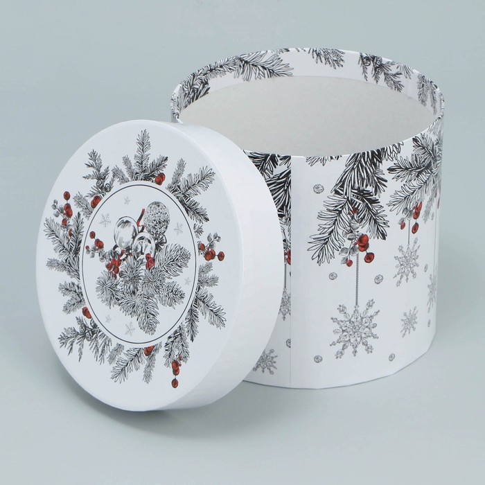 Набор подарочных коробок 5 в 1 &laquo;Уютные мгновения&raquo;, 13 х 14 ‒ 19.5 х 22 см, Новый год