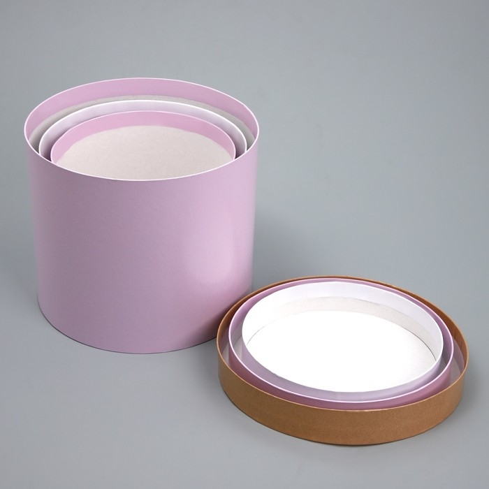 Набор шляпных коробок 3 в 1, упаковка подарочная, «For you», 16 х 16 х 14‒20 х 20 х 17 см Набор шляпных коробок 3 в 1, упаковка подарочная, «For you», 16 х 16 х 14‒20 х 20 х 17 см