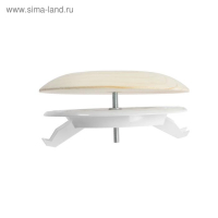 Анемостат ERA 10DW Pine MS, d=100 мм, для бани и сауны, с распорными лапками, цвет сосна