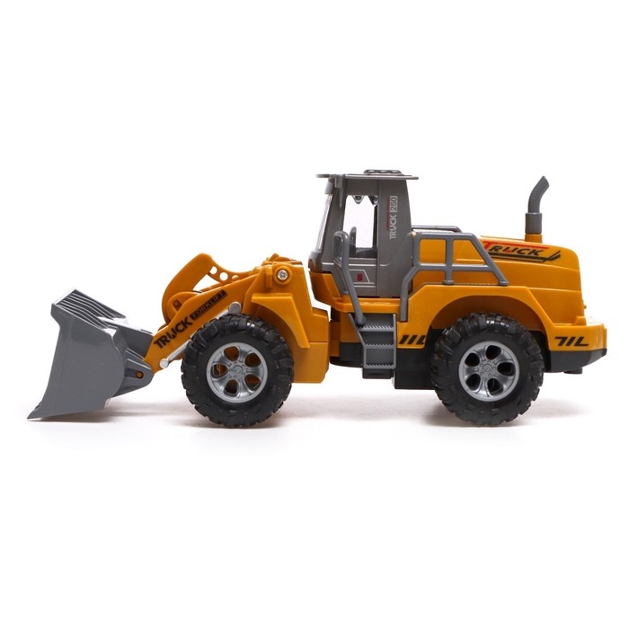 Трактор инерционный &laquo;Погрузчик&raquo;, световые эффекты, подвижные детали, цвет жёлтый
