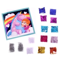 Аппликация пайетками для детей &laquo;Лучшие друзья&raquo;, набор для творчества