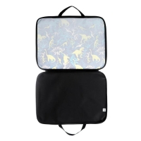 Папка для чертежей и рисунков А3, 470 х 350 х 20 мм, с ручками, текстильная, Calligrata "Динозаврики" Папка для чертежей и рисунков А3, 470 х 350 х 20 мм, с ручками, текстильная, Calligrata "Динозаврики"