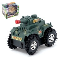 Машина-перевертыш &laquo;Спецназ&raquo;, работает от батареек, цвета МИКС