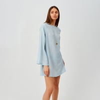 Туника женская MINAKU: Summer time цвет голубой, размер 42-44