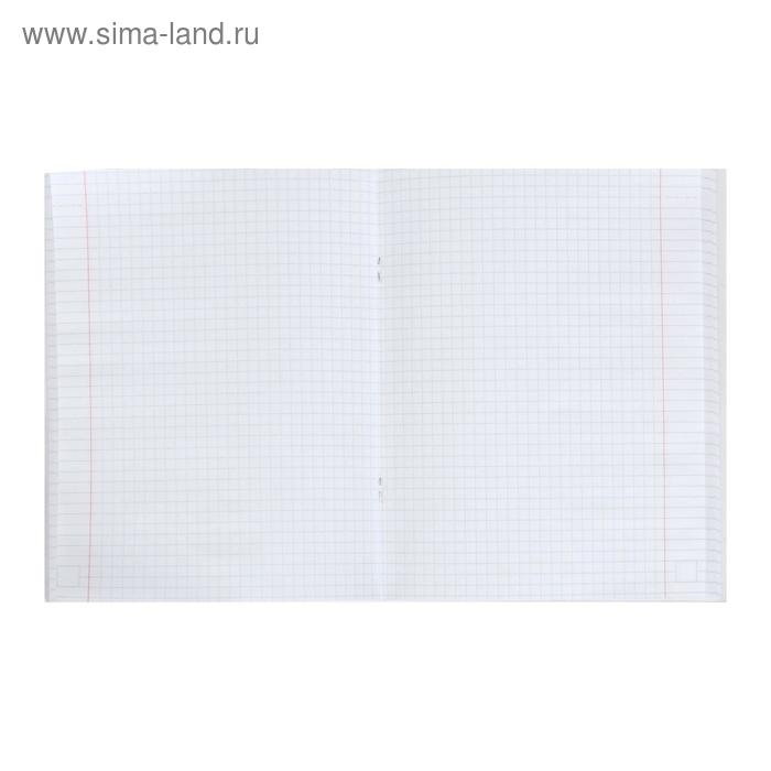 Тетрадь 96 листов в клетку METALLIC, обложка бумвинил, блок офсет, мята