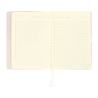 Ежедневник недатированный A5 136 листов deVENTE. Jane, мягкая обложка пвх, резинка, перфорация, ляссе, блок 70, сиреневый Ежедневник недатированный A5 136 листов deVENTE. Jane, мягкая обложка пвх, резинка, перфорация, ляссе, блок 70, сиреневый