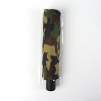 Зонт автоматический &laquo;Камуфляж&raquo;, эпонж, 3 сложения, 8 спиц, R = 48/55 см, D = 110 см, цвет МИКС