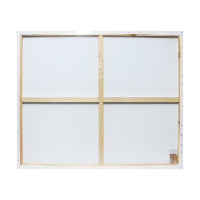 Холст на подрамнике 1,6х80х100 см, хлопок 100%, акриловый грунт, среднезернистый, 380г/м&sup2;