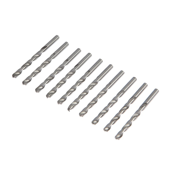 Сверло по металлу ЛОМ, HSS, цилиндрический хвостовик, 7.5 х 110 мм, 10 шт. Сверло по металлу ЛОМ, HSS, цилиндрический хвостовик, 7.5 х 110 мм, 10 шт.