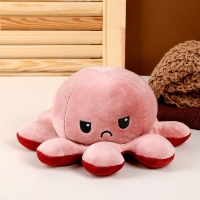 Мягкая игрушка &laquo;Осьминог&raquo;, перевёртыш, цвет МИКС