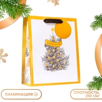 Новый год. Пакет подарочный "Волшебного года", 26 х 32 х 12 см.