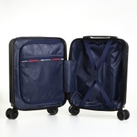 Чемодан детский 27 л (S) HappyAnt, отдел на молнии, цвет чёрный