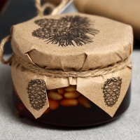 Кедровый орех в сосновом сиропе &laquo;Таёжный тайник&raquo;, 120 г