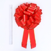 Бант-шар подарочный №7, красный Бант-шар подарочный №7, красный