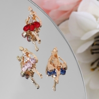 Брошь &laquo;Балерина&raquo; мини, цвет МИКС (неделимая фасовка 12 шт., цена за шт.)