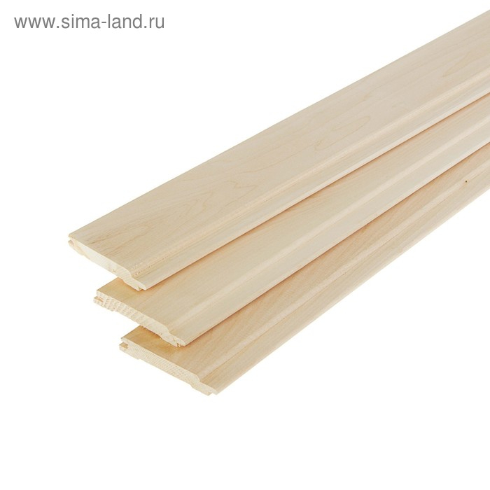 Вагонка ЛИПА сорт "ВТОРОЙ" 300х8,8х1,5см  в упаковке(2,64м2) 10шт "Лесопилка 166"