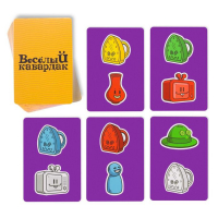 Настольная игра на ловкость &laquo;Весёлый кавардак&raquo;, 60 карт, 4+