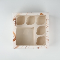 Коробка для капкейков &laquo;Для тебя!&raquo;, 25 х 25 х 10 см