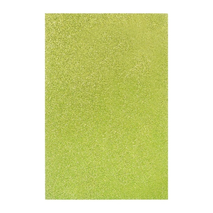 Набор "Пенка с блёстками" А4, 10 листов, 10 цветов, толщина 2 мм