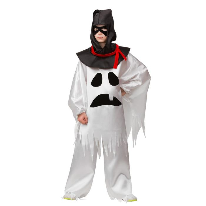 Карнавальный костюм &laquo;Привидение&raquo;, рубашка, брюки, р. 32, рост 128 см